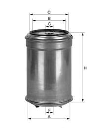 WK8421 Mann-Filter filtro de combustível