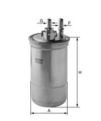 WK8537 Mann-Filter filtro de combustível