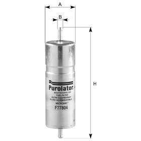 Купить F77804 Purolator Фильтр-отстойник топлива грубой очистки