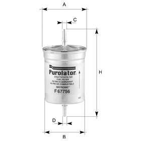 Топливный фильтр F67756 Purolator