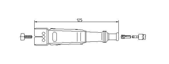 Наконечник свечи зажигания 0356301023 Mercedes