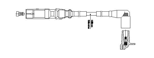 Провода зажигания VAG 06A905430J цена, от 12.67 USD