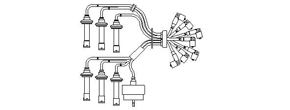 Высоковольтные провода 243 Bremi