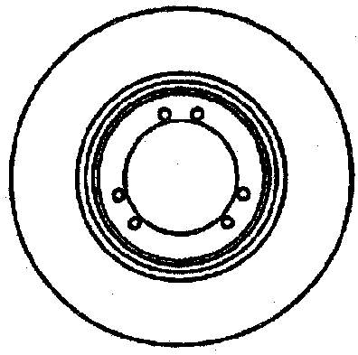 Тормозные диски 561098B Jurid/Bendix