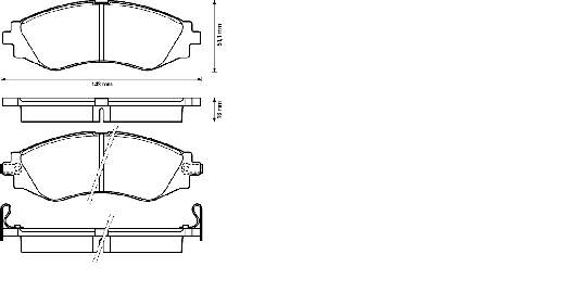 Тормозные колодки Jurid/Bendix 572407B