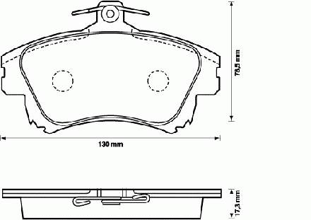 Купить 573039B Jurid/Bendix Колодки тормозные