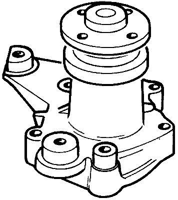 VKPC 96204 SKF bomba de água (bomba de esfriamento)