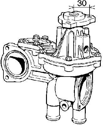 VKPA 81400 SKF bomba de água (bomba de esfriamento, montada com caixa)