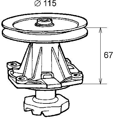 VKPC82206 SKF bomba de água (bomba de esfriamento)