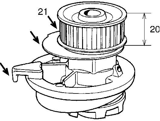 VKPC85407 SKF bomba de água (bomba de esfriamento)