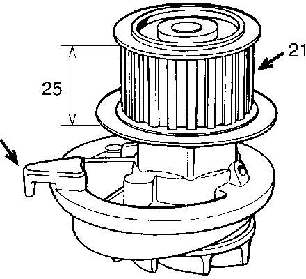 VKPC85610 SKF bomba de água (bomba de esfriamento)