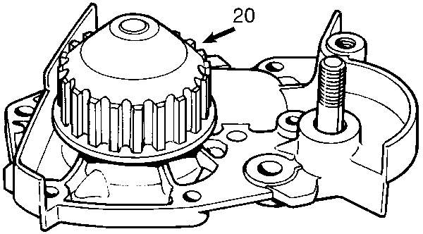 VKPC86409 SKF bomba de água (bomba de esfriamento)