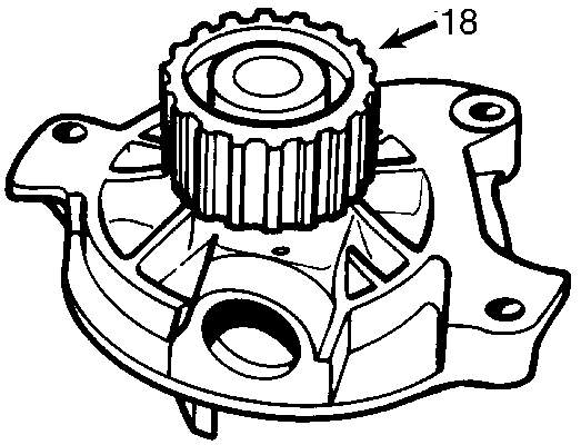 VKPC 86619 SKF bomba de água (bomba de esfriamento)