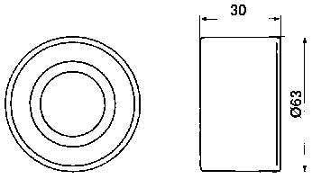 VKM14300 SKF rolo de reguladora de tensão da correia do mecanismo de distribuição de gás