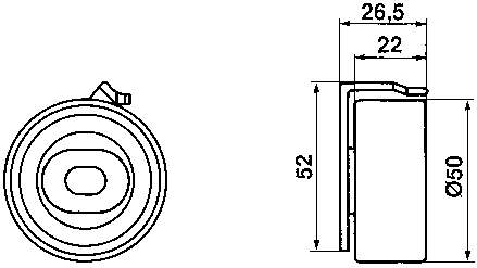 Ролик ГРМ VKM72400 SKF