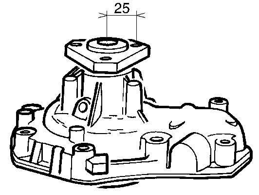 Помпа VKPC86606 SKF