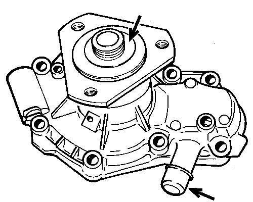 VKPC86622 SKF помпа