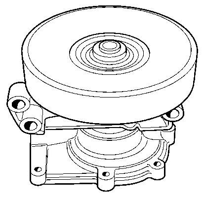 VKPC86623 SKF bomba de água (bomba de esfriamento)