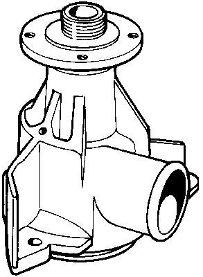 VKPC88614 SKF bomba de água (bomba de esfriamento)