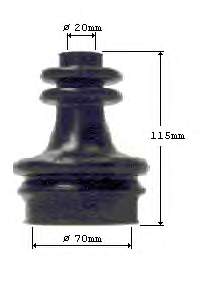 300574 Loebro bota de proteção interna de junta homocinética do semieixo dianteiro