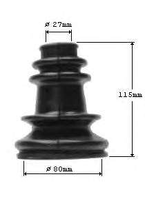 302664 Loebro bota de proteção interna direita de junta homocinética do semieixo dianteiro