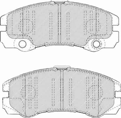 19-1501 Maxgear sapatas do freio dianteiras de disco