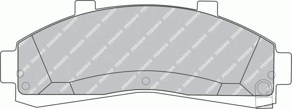 Колодки Ferodo FDB1129 цена, от 31.32 USD