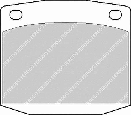 Передние тормозные колодки FDB199 Ferodo
