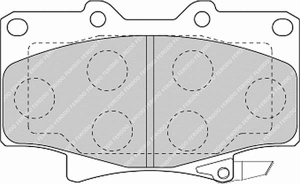 Купить FDB1502 Ferodo Колодки тормозные