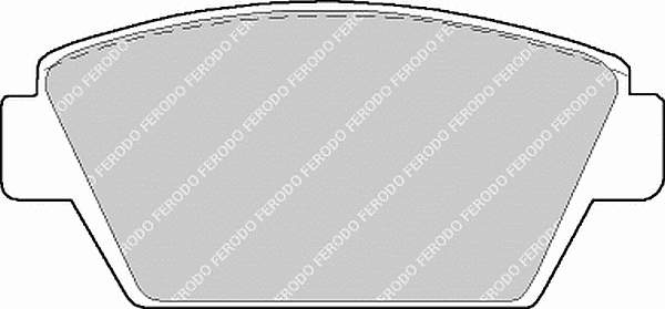 Колодки дисковые  Ferodo FDB507 цена, от 10.77 USD