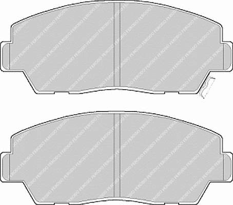 Передние тормозные колодки FDB633 Ferodo