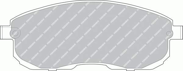 Тормозные колодки Ferodo FDB691