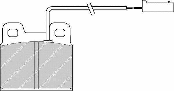 60760092 Fiat/Alfa/Lancia sapatas do freio traseiras de disco