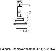 Лампа автомобильная Osram 4050300524313