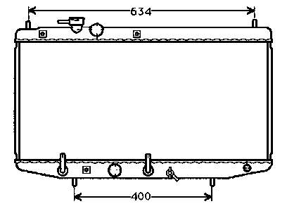 2610083 Polcar Радиатор основной