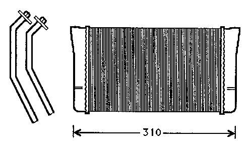 2020N8-1 Polcar radiador de forno (de aquecedor)