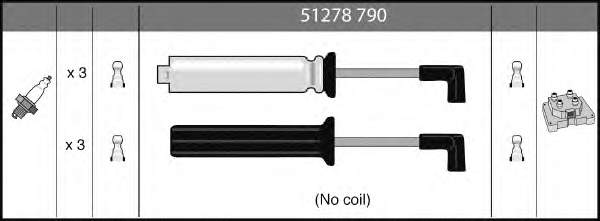 Fios de alta voltagem, kit CLS062 Champion