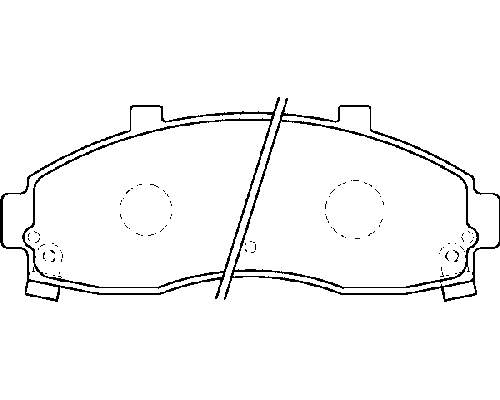 Передние тормозные колодки MDB1923 Mintex