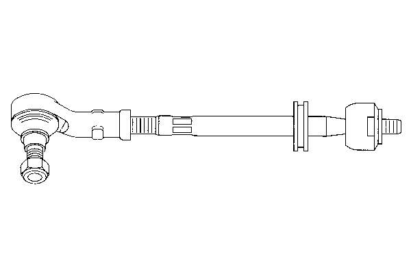 Тяга рулевая в сборе левая 1205345 PEX