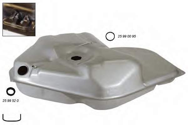 Tanque de combustível para Ford Scorpio (GGE)