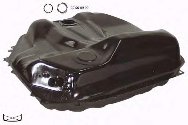 Бак топливный на Honda Civic IV ED, EF