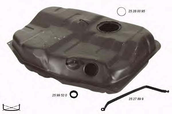 6156361 Ford tanque de combustível