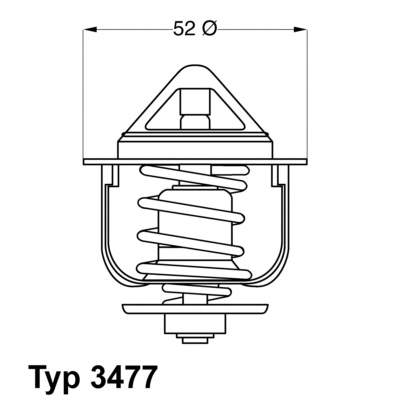 3477.88D Wahler termostato