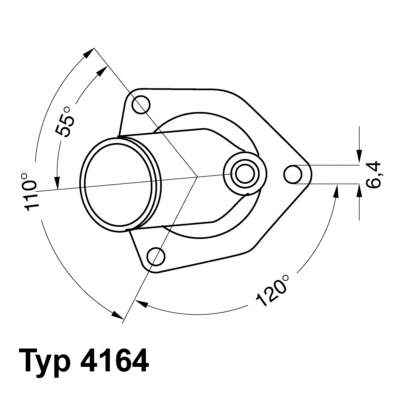 416492D Wahler termostato