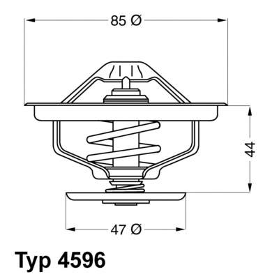 459683 Wahler termostato