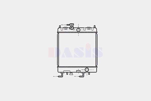 Radiador de aparelho de ar condicionado 2705084 Polcar