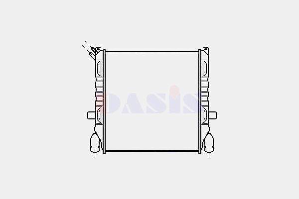 Радиатор охлаждения двигателя AVA SC2001 цена, от 542.77 USD