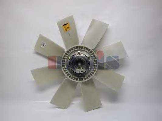 Ventilador (roda de aletas) do radiador de esfriamento 215290 Diesel Technic