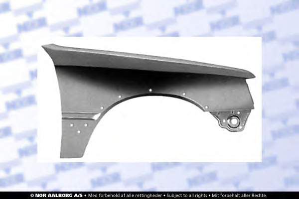 784073 Peugeot/Citroen Переднее левое крыло