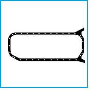 Прокладка поддона картера 54106 Glaser